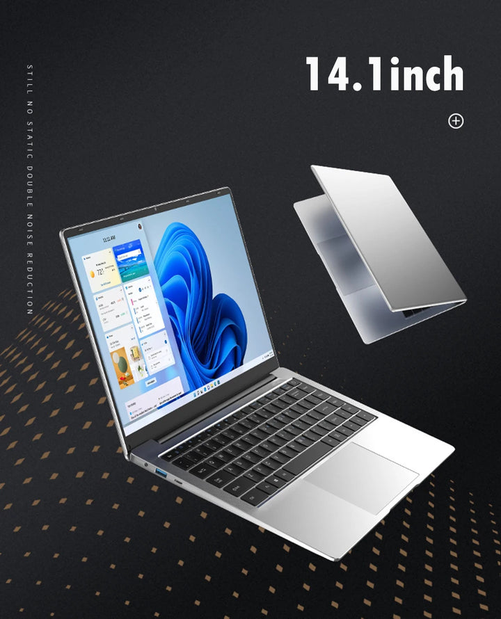 2024 New Laptop Computer Windows 11 Intel Celeron J4025 Notebook PC Gamer 12GB RAM 512GB 1TB SSD 1920*1080 Office Computer - SellerPool