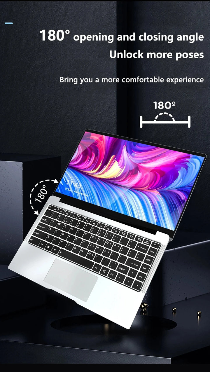 2024 New Laptop Computer Windows 11 Intel Celeron J4025 Notebook PC Gamer 12GB RAM 512GB 1TB SSD 1920*1080 Office Computer - SellerPool