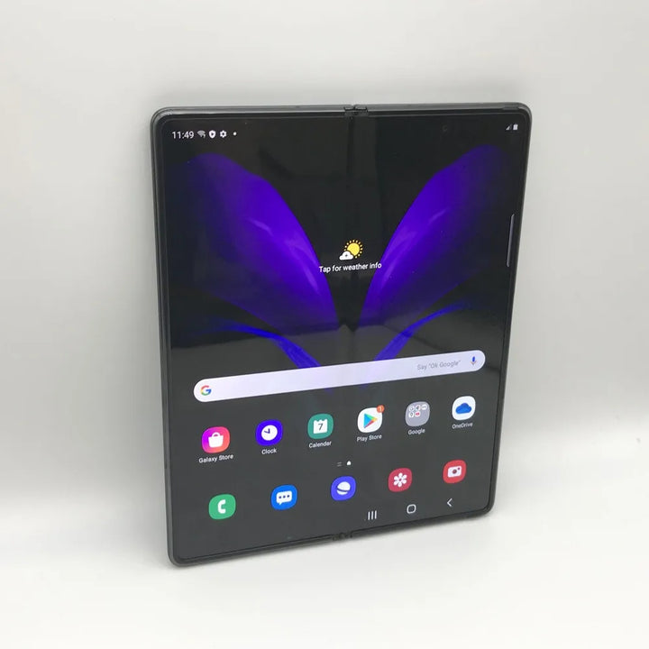 Samsung Galaxy Z Fold 2 Fold2 5G F916N F916U1 7.6" Foldable AMOLED 12GB RAM 256/512GB ROM NFC Snapdragon 95% New Cell Phone - SellerPool