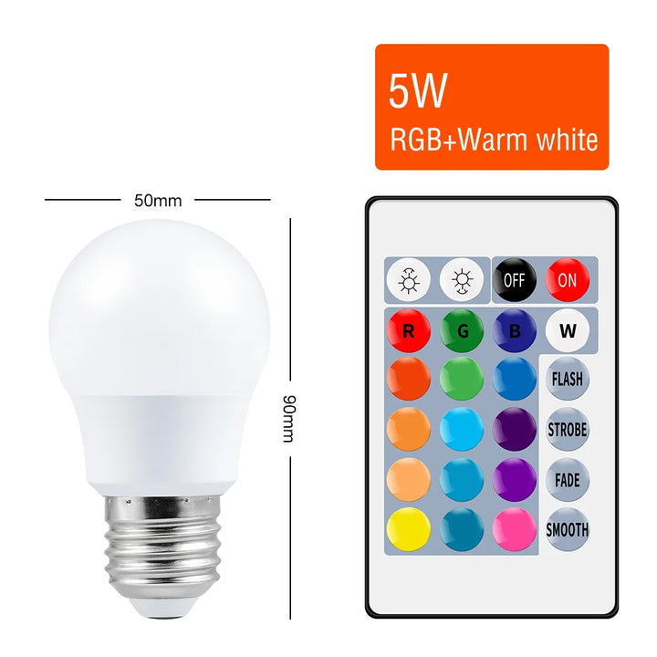 Led Spot Light Rgb Magic Bulb Smart Control Color Changing Light - SellerPool