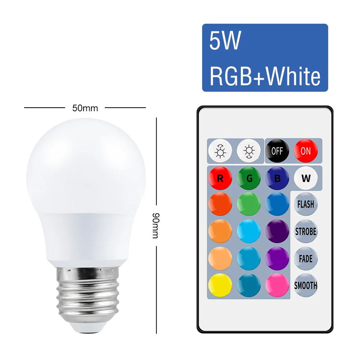 Led Spot Light Rgb Magic Bulb Smart Control Color Changing Light - SellerPool