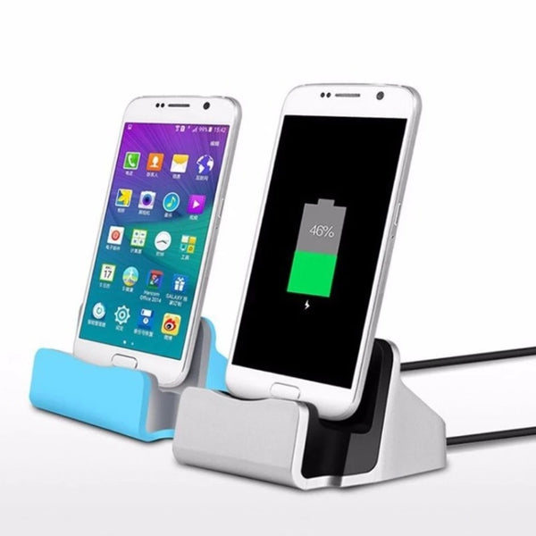 Type-C Fast Charging Dock Station Desktop USB C 3.1 Docking Charger with Cable for Huawei P9 Plus Smart Cell Phone - SellerPool