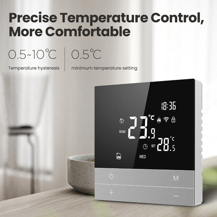 Miucda Tuya Wifi Smart Thermostat – Remote Control, Works With Alexa & Google Home - SellerPool