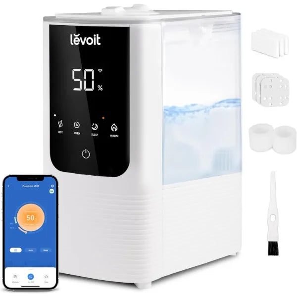 Levoit Smart Humidifier: Warm & Cool Mist for Large Rooms - SellerPool