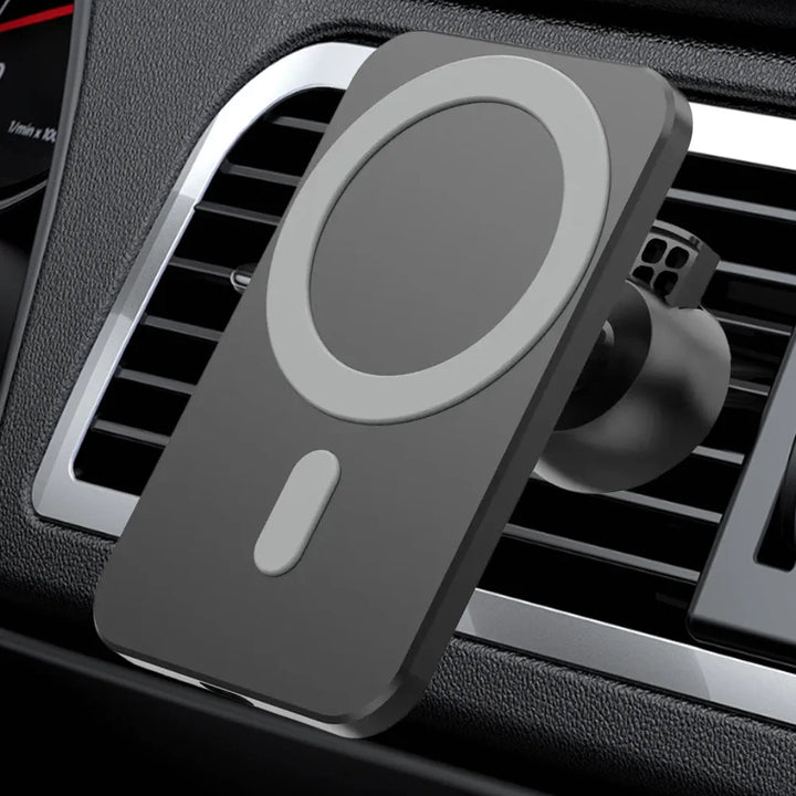 Magnetic Wireless Car Charger Phone Support 15W Fast Charging Dashboard Phone Holder for iPhone 15 14 13 12 - SellerPool