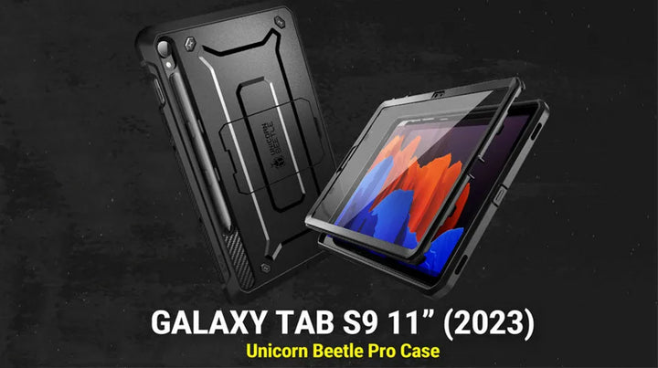 SUPCASE For Samsung Galaxy Tab S9 Case 11inch UB Pro Full-Body Rugged Heavy Duty Case WITH Built-in Screen Protector & Kickstand - SellerPool