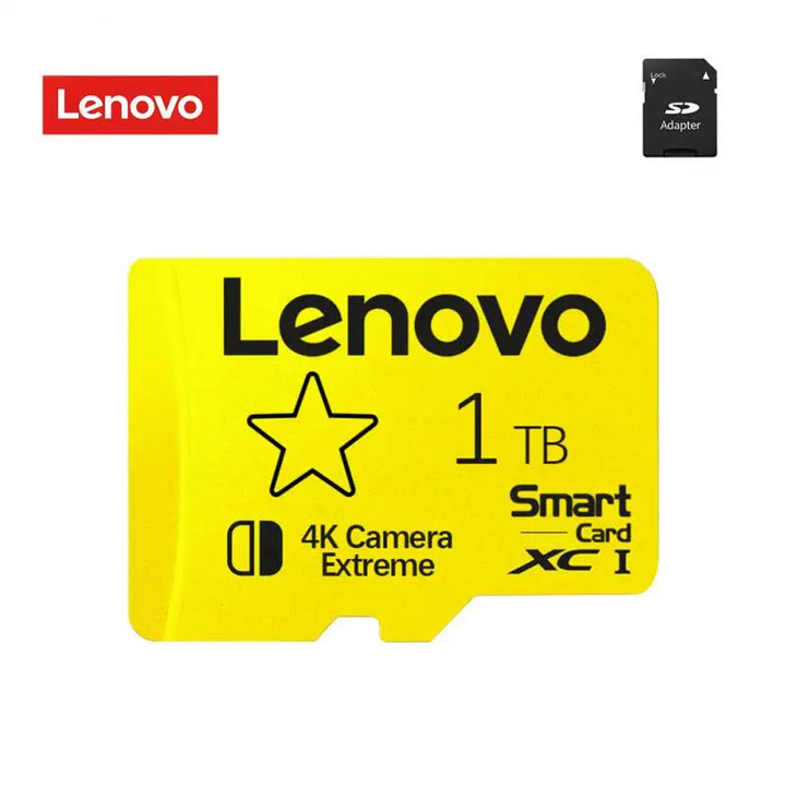 Lenovo Class10 Micro TF SD Card 2TB 1TB Memory Card High Speed SD Card 512GB For Nintendo Switch Games Ps4 Ps5 Laptop Steam Deck - SellerPool