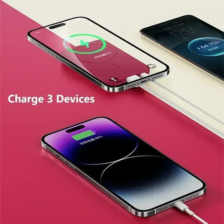 30000mAh Macsafe Power Bank For Magnetic Super Fast Charging Qi Wireless Charger Powerbank for iPhone 15 Samsung Huawei Xiaomi - SellerPool