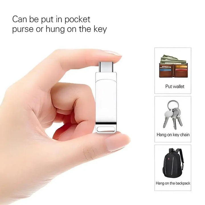 Xiaomi 16TB 3.0 USB Flash Drive Metal High-Speed Pen Drive 2TB 512GB Waterproof Type-C Usb PenDrive For Computer Storage Devices - SellerPool