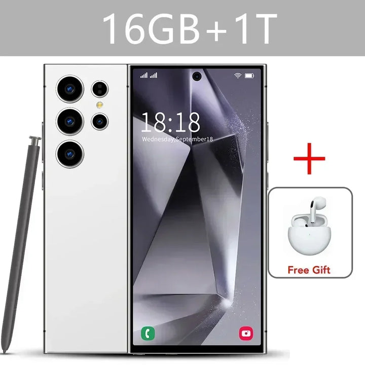 S24 Ultra Smart Mobile Phones Smartphone Android 14 Cell Phone 22TB+2TB 5G Dual SIM Snapdragon 8 gen 3 Global Version Cellphones - SellerPool