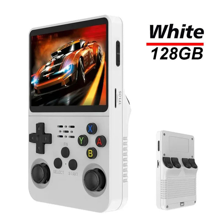 Handheld Game Player R36S Video Game Console 128G Classic Games for Kids Open Source Portable Game Machine Pocket Video Player - SellerPool