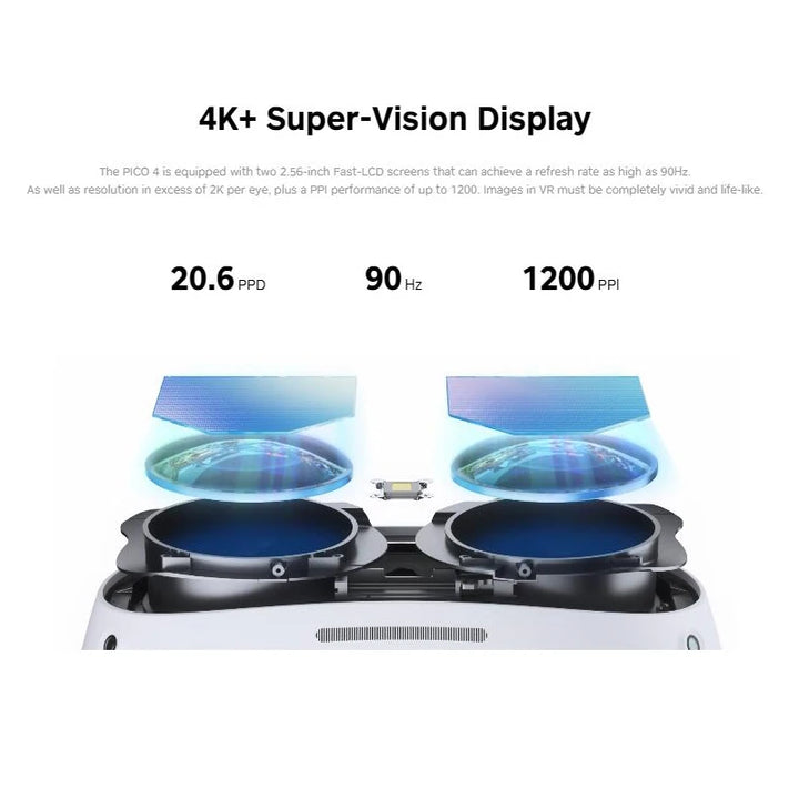 Pico 4 VR Glasses All-in-One Virtual Reality 3D 4K Display Pico4 VR Headset Steam VR Virtual Reality Metaverse Games - SellerPool