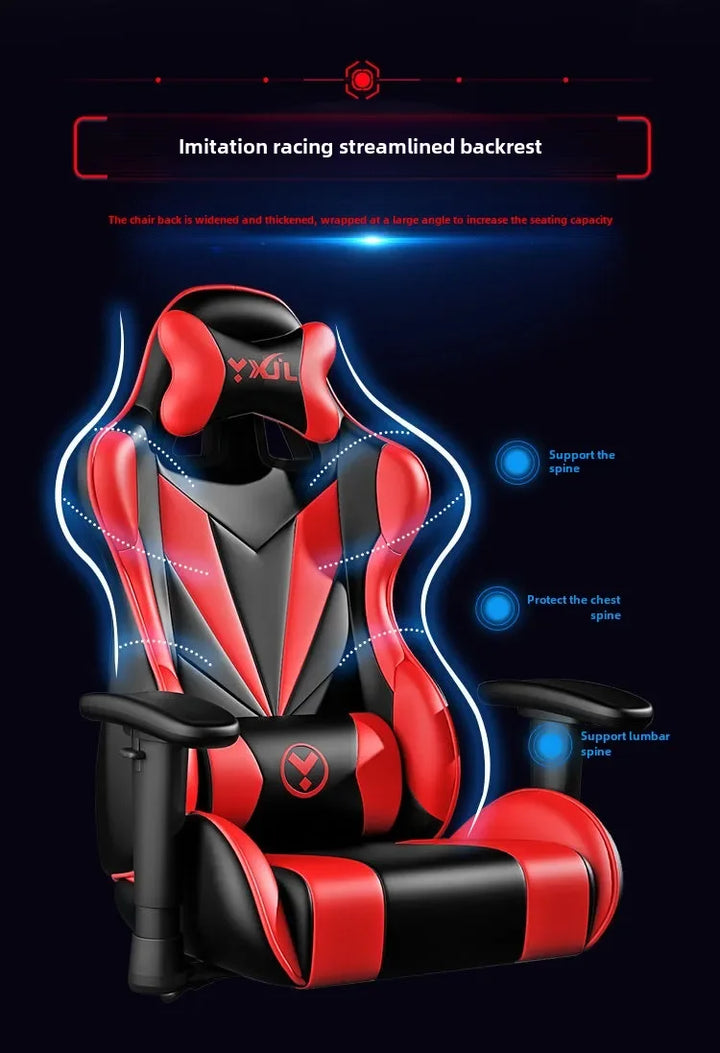 Gaming Backrest Internet Cafe Competitive Computer Home Office Chair Lifting Game Internet Seat Swivel Chair Office Furniture - SellerPool