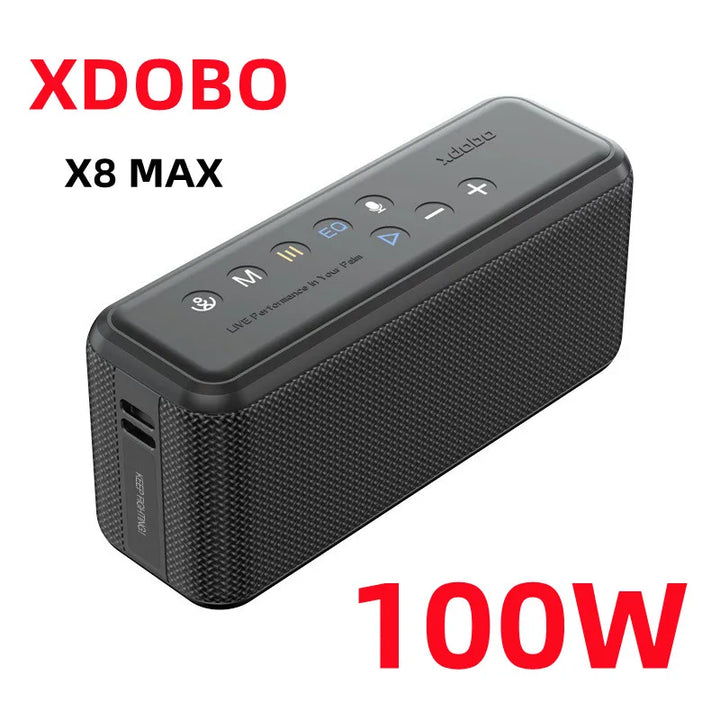 Xdobo X8 Max 100w High-power Black Wireless Bluetooth Speaker Voice Assistant - SellerPool