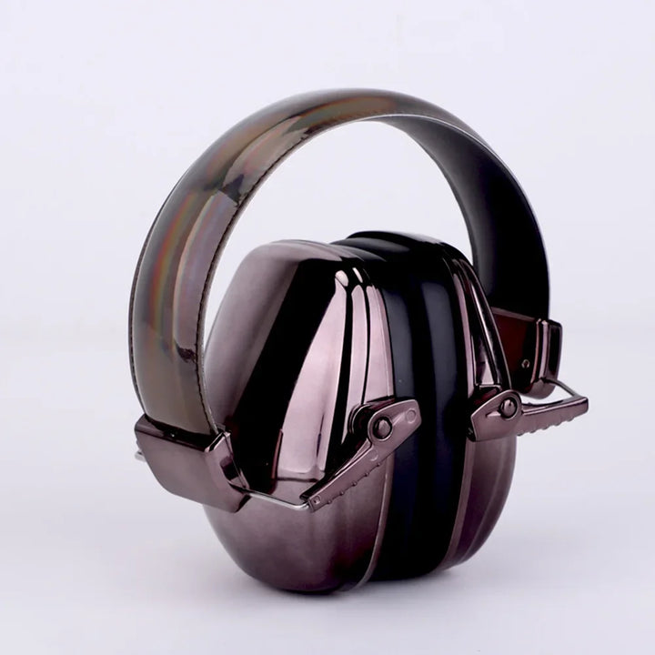 Fashionable Electroplated Earmuffs Kids Hearing protector Anti-noise Headphones For Autistic child Ear protection Christmas Gift - SellerPool