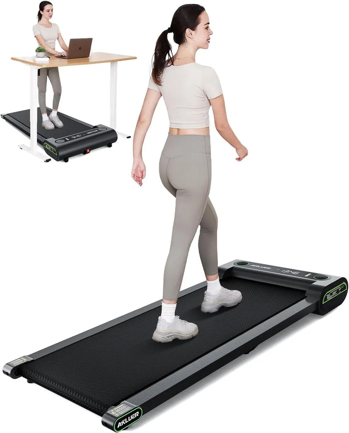 Walking Pad 4 in 1 Treadmill for Home, 2.5HP Under Desk Treadmill with Remote Control, Desk Treadmill up to 3.8 MPH Speed - SellerPool