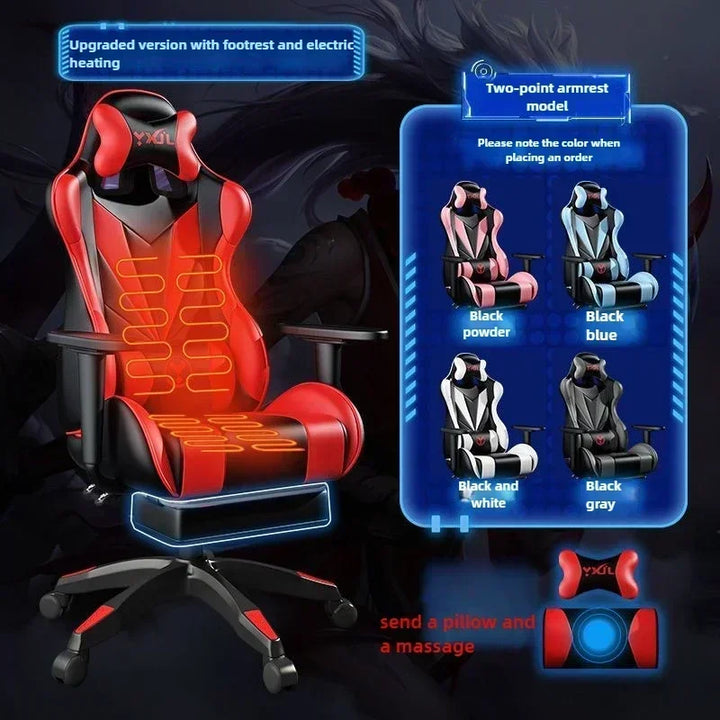 Gaming Backrest Internet Cafe Competitive Computer Home Office Chair Lifting Game Internet Seat Swivel Chair Office Furniture - SellerPool