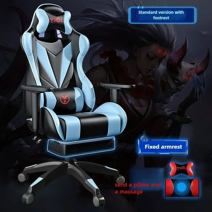 Gaming Backrest Internet Cafe Competitive Computer Home Office Chair Lifting Game Internet Seat Swivel Chair Office Furniture - SellerPool