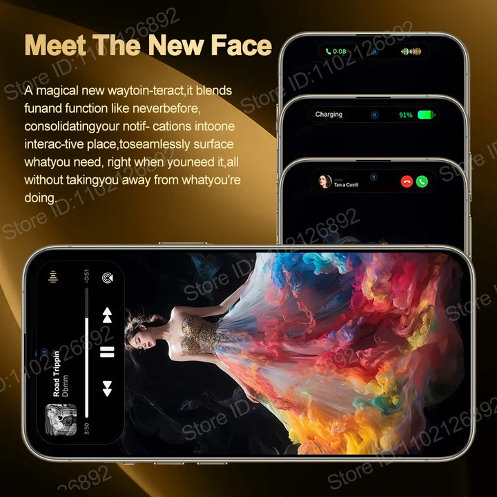 Original For Brand New XS16 Pro+ Smartphone 7.3 inch Full Screen 4G 5G Cell Phone 8000mAh Mobile Phones Global Version - SellerPool