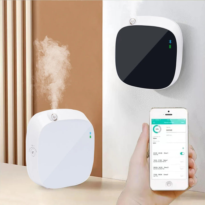 Smart App-Controlled Battery Operated Aroma Diffuser Air Freshener - SellerPool