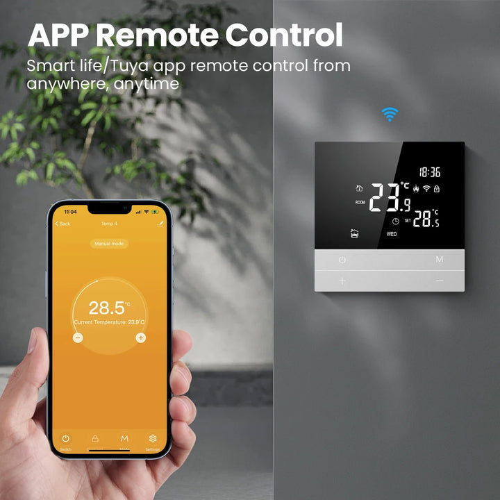 Miucda Tuya Wifi Smart Thermostat – Remote Control, Works With Alexa & Google Home - SellerPool