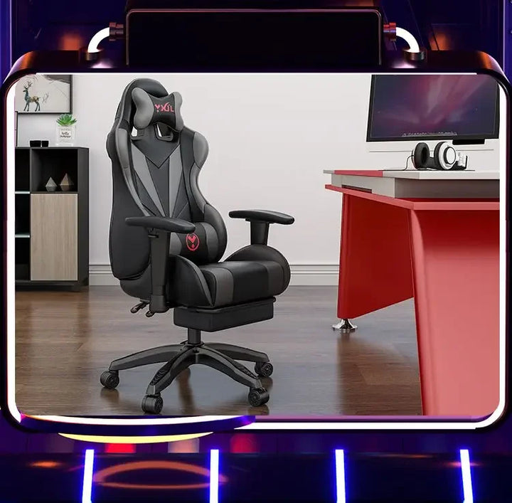 Gaming Backrest Internet Cafe Competitive Computer Home Office Chair Lifting Game Internet Seat Swivel Chair Office Furniture - SellerPool