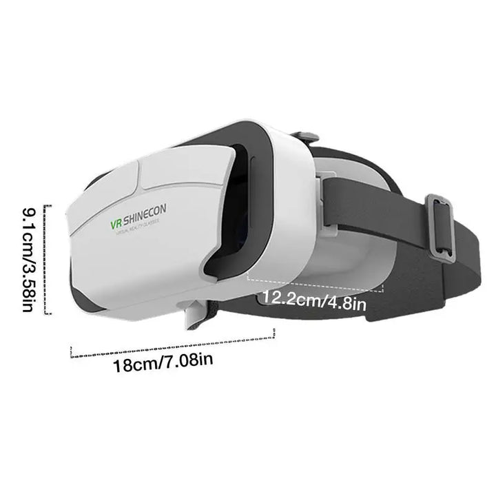 1PC VR Glasses Dissipate Heat 3D VR Headset VR Virtual Reality For 4.5-7.0 Inch IOS Smart Phones 3D Glasses Box - SellerPool