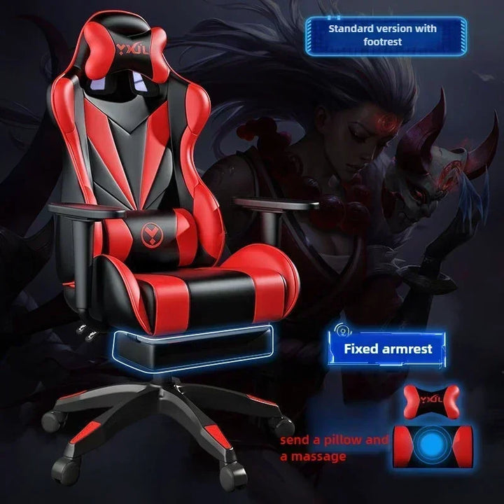 Gaming Backrest Internet Cafe Competitive Computer Home Office Chair Lifting Game Internet Seat Swivel Chair Office Furniture - SellerPool