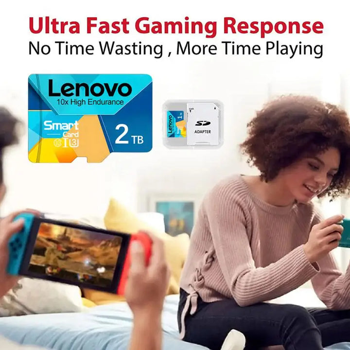 Lenovo 2TB SD Memory Card 1TB 512GB 256GB A2 U3 Micro TF SD Card 128GB 64GB High Speed MLC TF Card For Nintendo Switch Games - SellerPool