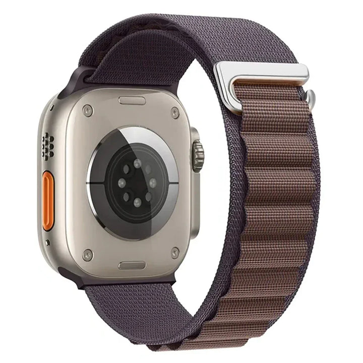 Alpine Loop Strap for Apple Watch Ultra Band 49mm 45mm 44mm 42mm 41mm 40mm Metal C-Hook Bracelets iwatch SE serie 9 8 7 6 5 4 10 - SellerPool