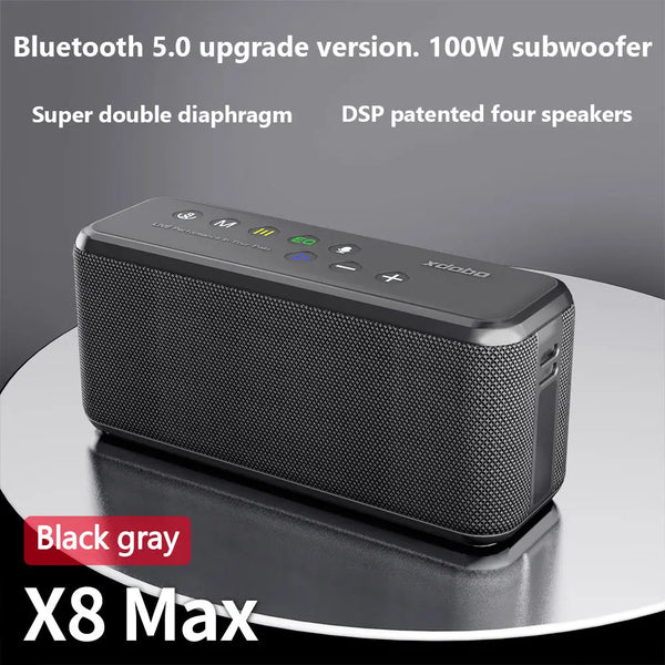 Xdobo X8 Max 100w High-power Black Wireless Bluetooth Speaker Voice Assistant - SellerPool