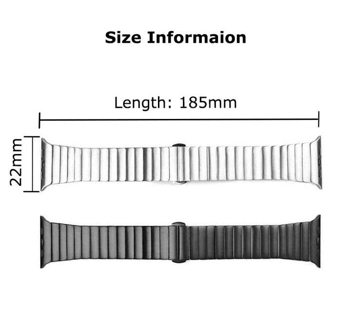 Titanium color band For Apple Watch Ultra 2 49mm 10 46mm 9 8 7 5 4 se 6 loop for iwatch 45mm 41 42 44mm stainless steel bracelet - SellerPool