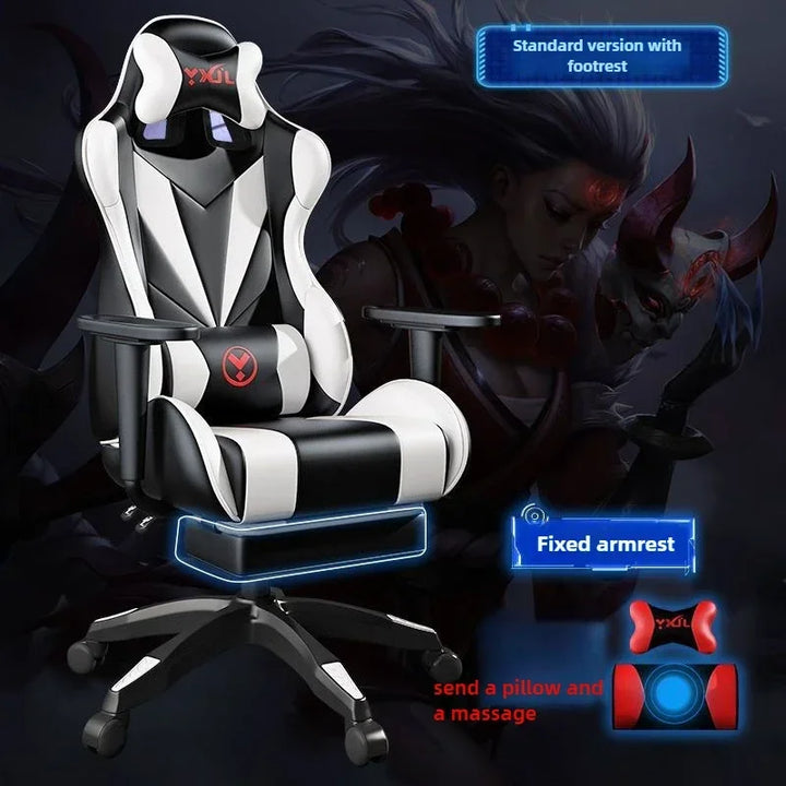 Gaming Backrest Internet Cafe Competitive Computer Home Office Chair Lifting Game Internet Seat Swivel Chair Office Furniture - SellerPool