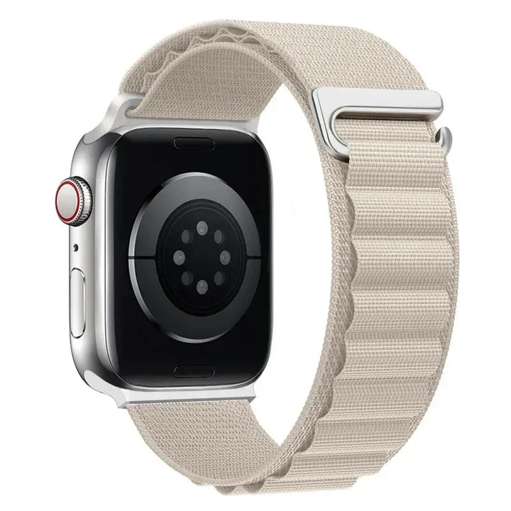 Alpine Loop Strap for Apple Watch Ultra Band 49mm 45mm 44mm 42mm 41mm 40mm Metal C-Hook Bracelets iwatch SE serie 9 8 7 6 5 4 10 - SellerPool