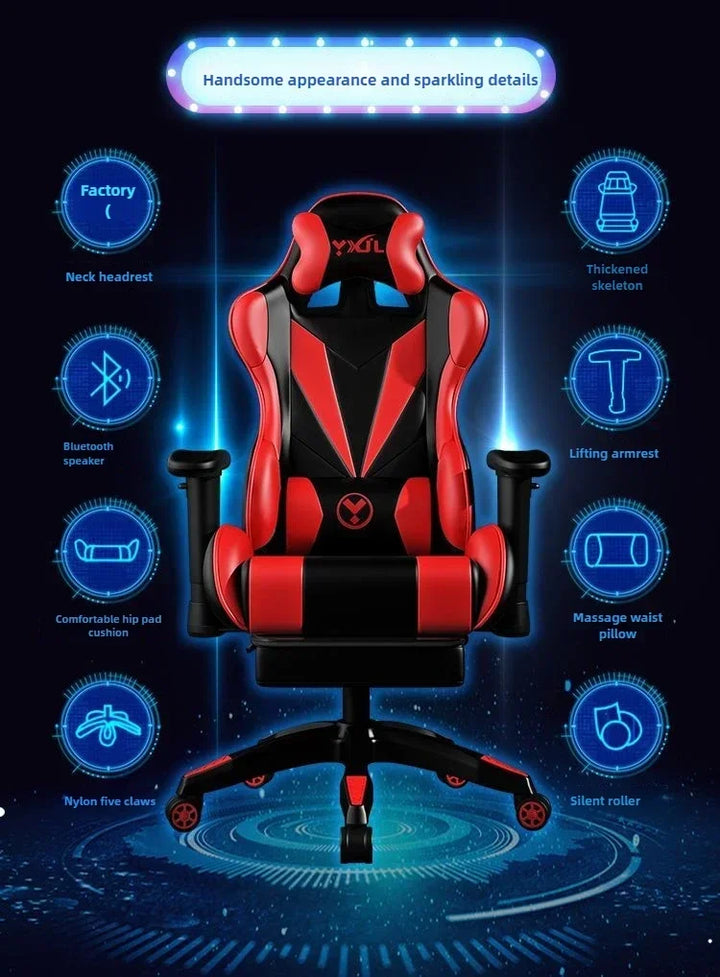 Gaming Backrest Internet Cafe Competitive Computer Home Office Chair Lifting Game Internet Seat Swivel Chair Office Furniture - SellerPool