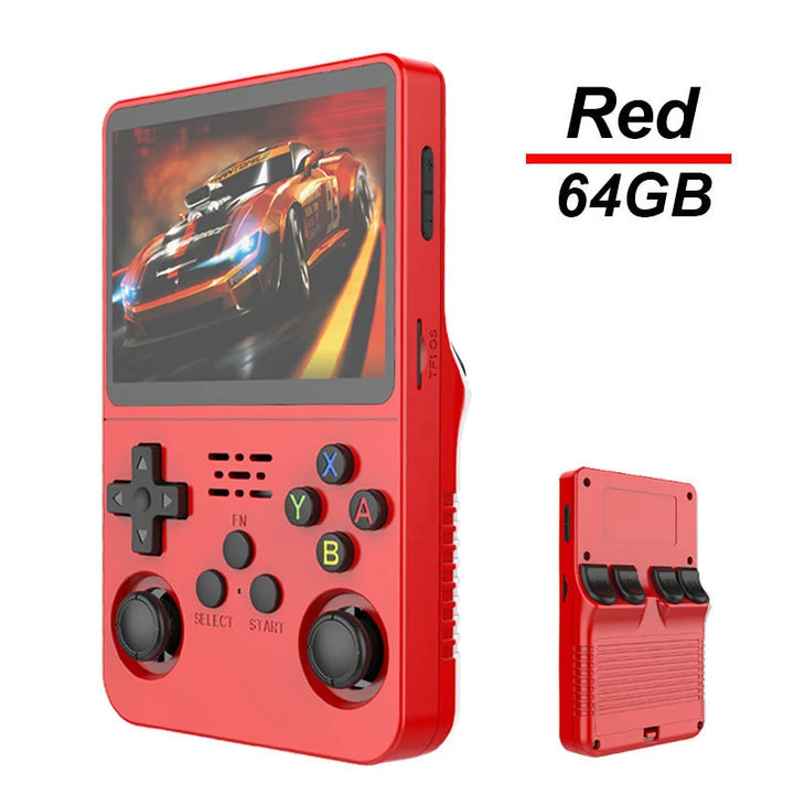 Handheld Game Player R36S Video Game Console 128G Classic Games for Kids Open Source Portable Game Machine Pocket Video Player - SellerPool