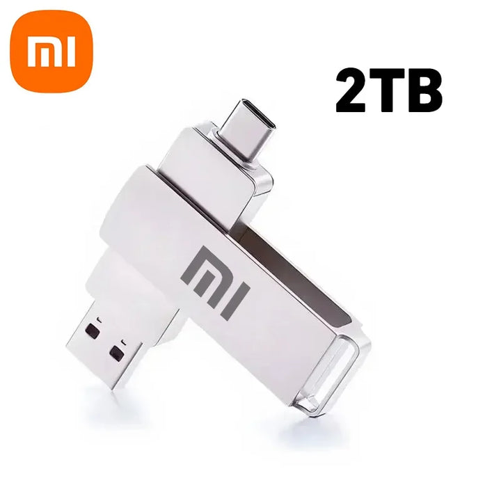 Xiaomi 16TB 3.0 USB Flash Drive Metal High-Speed Pen Drive 2TB 512GB Waterproof Type-C Usb PenDrive For Computer Storage Devices - SellerPool