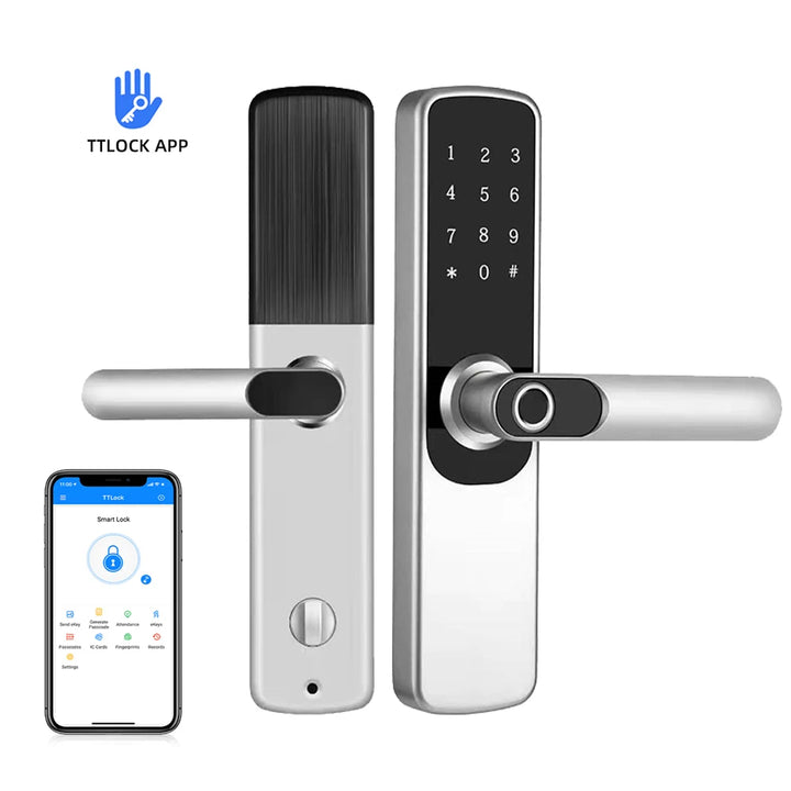 New Tuya Wifi Smart Lock: Fingerprint, Password, and Remote Access - SellerPool