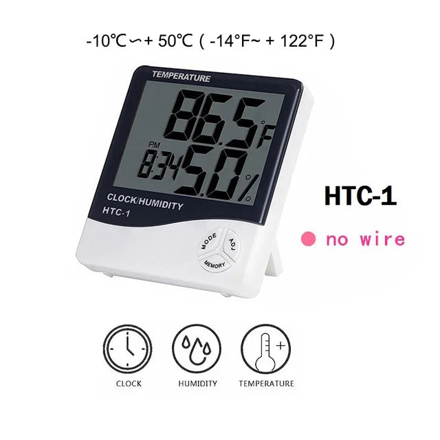 Digital Humidity Sensor & Thermometer: Accurate Temperature & Humidity Monitor for Home - SellerPool