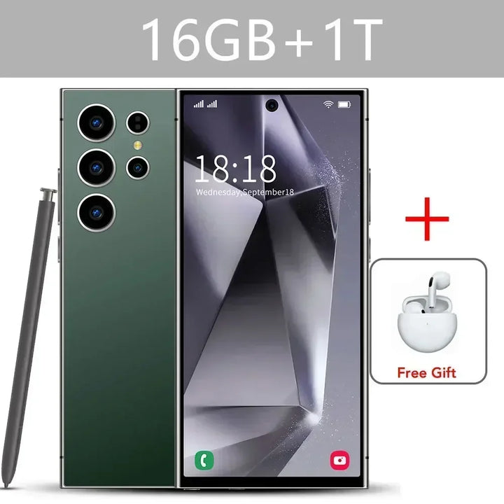 S24 Ultra Smart Mobile Phones Smartphone Android 14 Cell Phone 22TB+2TB 5G Dual SIM Snapdragon 8 gen 3 Global Version Cellphones - SellerPool