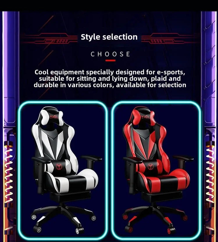 Gaming Backrest Internet Cafe Competitive Computer Home Office Chair Lifting Game Internet Seat Swivel Chair Office Furniture - SellerPool