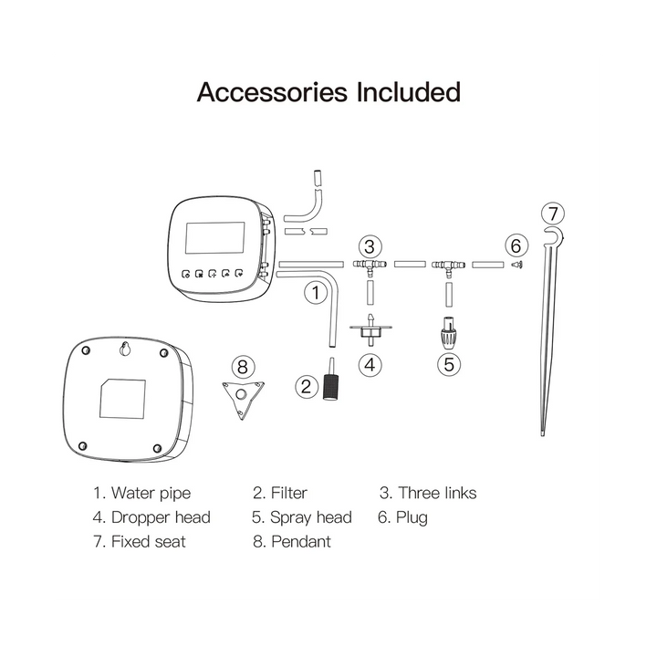 Smart Wifi Voice-controlled Garden Drip Irrigation Timer - SellerPool