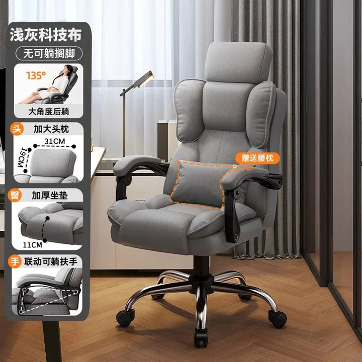 Comfy Chair Makeup Youth Desk Gaming Office Leg Rest Comfortable Game Executive Computer Footrest Chairs Player Living Room Pink - SellerPool