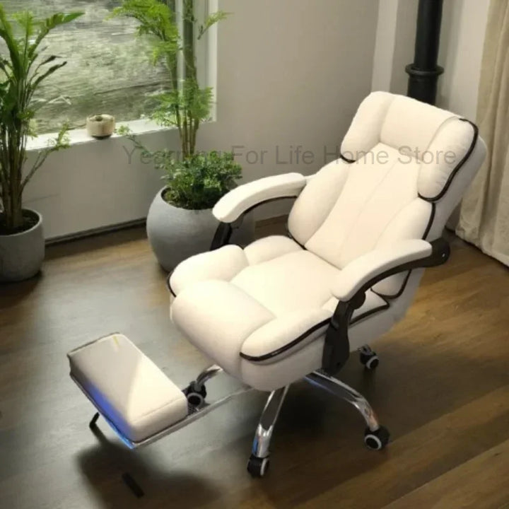 Computer Chair Work Advanced Office Desk Relaxation Armchair Pc Room Comfy Recliner Furniture chaise gaming Swivel Design Gamer - SellerPool