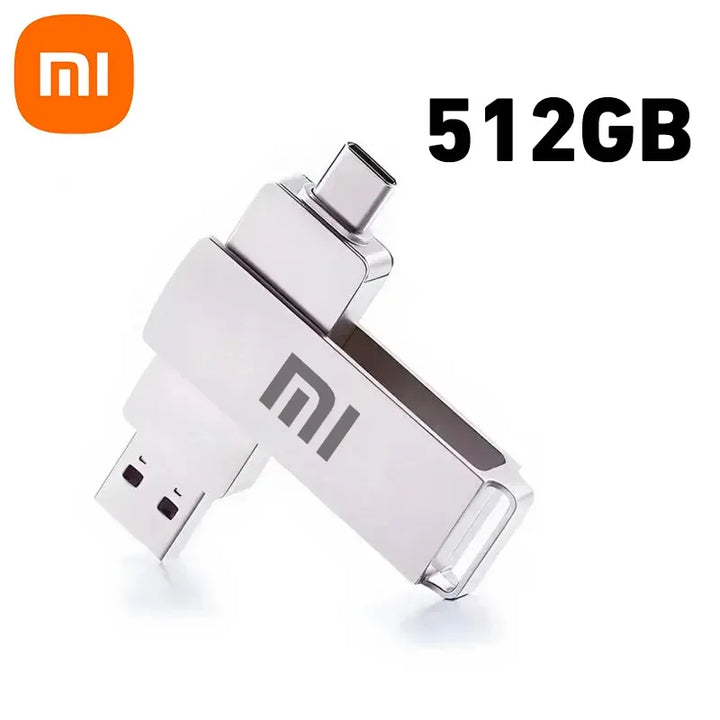 Xiaomi 16TB 3.0 USB Flash Drive Metal High-Speed Pen Drive 2TB 512GB Waterproof Type-C Usb PenDrive For Computer Storage Devices - SellerPool