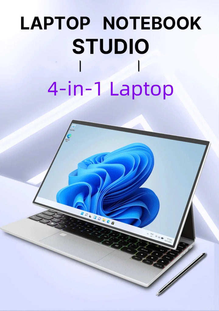 14-inch IPS touch screen computer tablet laptop N95 office business notebook 16G 128G --1TB SSD RGB WINDOWS 11 TOUCH ID - SellerPool