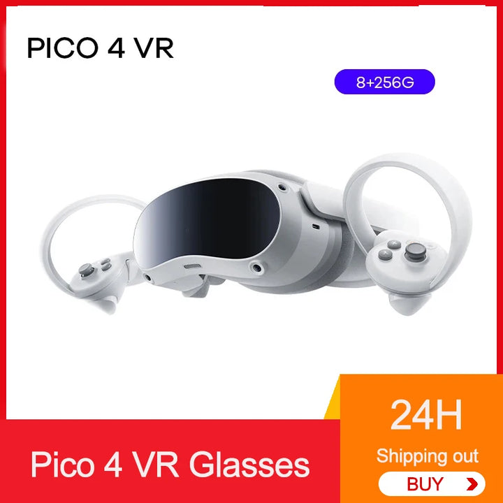 Pico 4 VR Glasses All-in-One Virtual Reality 3D 4K Display Pico4 VR Headset Steam VR Virtual Reality Metaverse Games - SellerPool