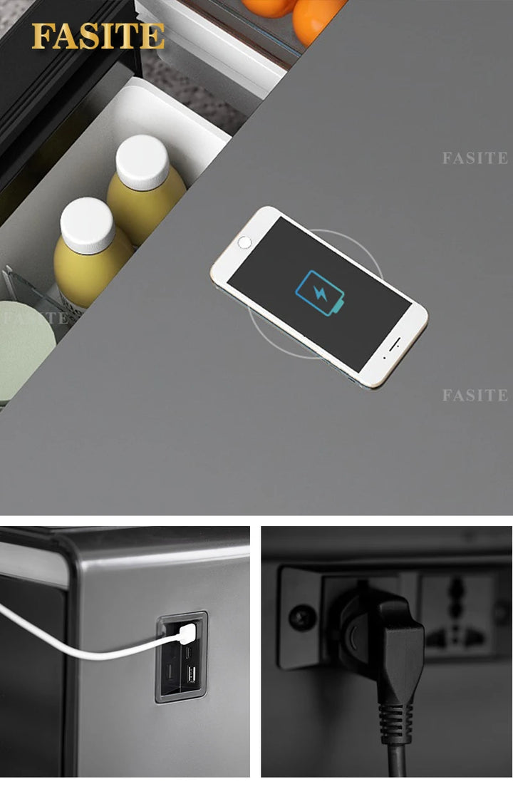 Primst Smart Furniture Mini Bar Multifunctional Refrigerator with Bluetooth Speaker - SellerPool