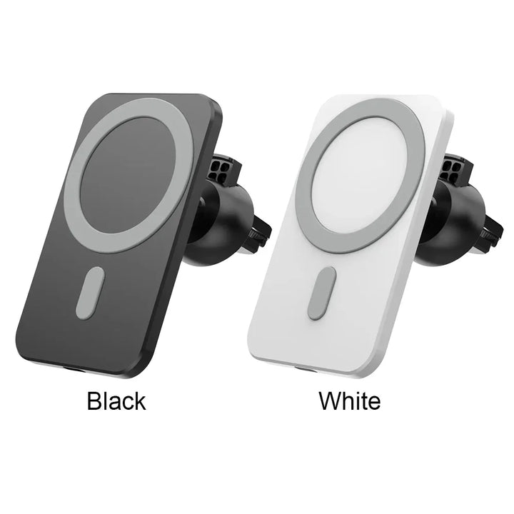 Magnetic Wireless Car Charger Phone Support 15W Fast Charging Dashboard Phone Holder for iPhone 15 14 13 12 - SellerPool