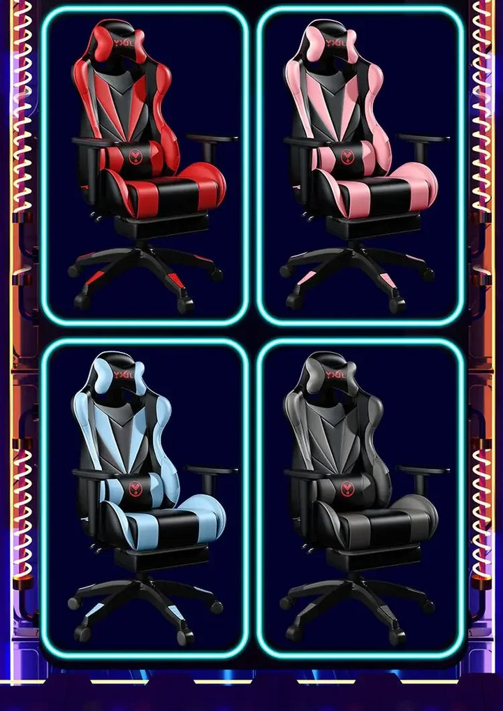 Gaming Backrest Internet Cafe Competitive Computer Home Office Chair Lifting Game Internet Seat Swivel Chair Office Furniture - SellerPool